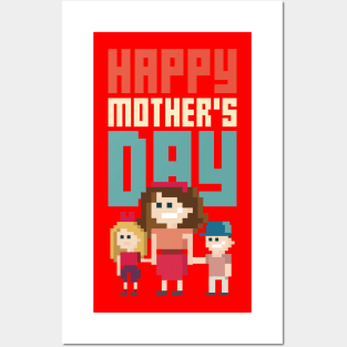 Super Mother's Day Retro Posters and Art